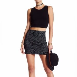Free People Modern Femme Mini Skirt